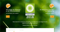 Desktop Screenshot of eeaward.be